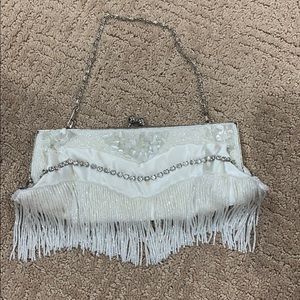 Beaded evening bag